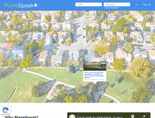 Tablet Screenshot of placespeak.com